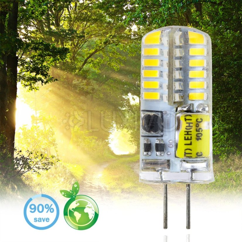 LED žiarovka G4 kapsula 4W = 30W 380lm 4000K Neutrálna 360° LUMILED