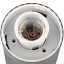 Vonkajšia záhradná lampa E27 INOX PIPE 45cm Lilium Lumiled