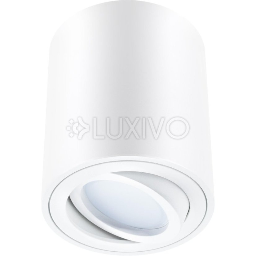 Prisadené halogénové bodové svietidlo AMAT-M - GU10 - LUMILED okrúhle biele 84 mm