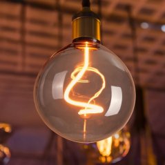 LED žiarovka G125 E27 4W 160lm 1800K teplá 320° dekoratívna DECOVINTAGE