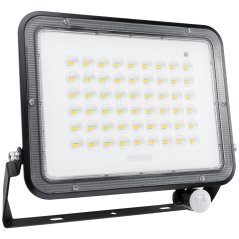 Solárne LED halogénové reflektory 200W Záhradná lampa 4000K IP65 PIR senzor pohybu + diaľkové ovládanie FULGOR LUMILED