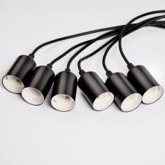 Závesná stropná lampa ARANE pavúk 6 ramien pre LED 6x E27 LUMILED