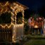 Girlanda solárna záhradná 100x LED dekoračná 11, 9m had 3000K teplá DALEN LUMILED