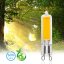 LED žiarovka G9 kapsula 5W = 50W 560lm 4000K Neutral 360° COB LUMILED