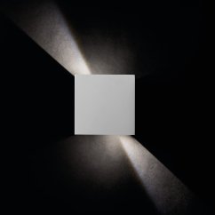 LED REKA fasádne svietidlo biele hore a dole 7W 500lm 840 Neutrálne IP54 Kanlux
