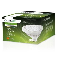 LED žiarovka ES111 GU10 15W = 100W 1521lm 4000K Neutrálna 38° LUMILED