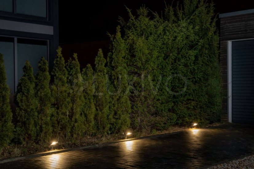 LED reflektor 20W 1700lm 3000K teplý IP65 sivý LEDVANCE GARDEN Flood Endura Drivable