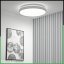 LED stropný plafón s povrchovou montážou 36W 4000K CELIS Round IP44 White Ring ALS LUMILED