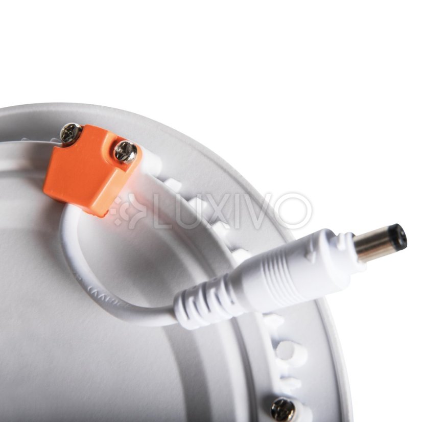 Zapustené bodové svietidlo LED 24W 1680lm 4000K neutrálna biela 110° okrúhle ROUNDA