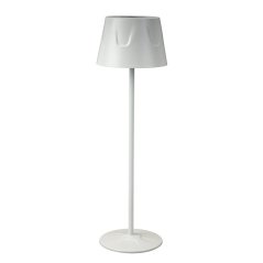 Záhradná LED stojaca dekoratívna stolová nočná USB stmievateľná dotyková biela FIORA LUMILED