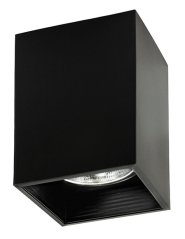 Povrchová štvorcová montáž JUPITER K11 DOWNLIGHT E27 Black