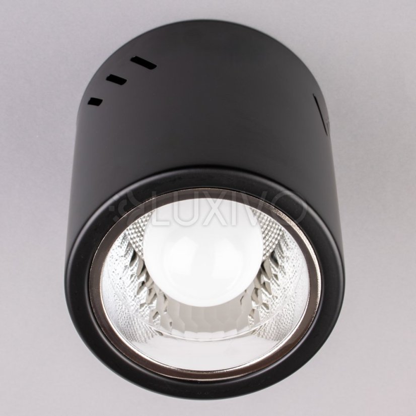 Stropné svietidlo APUS 10 Spot TUBA Black E27