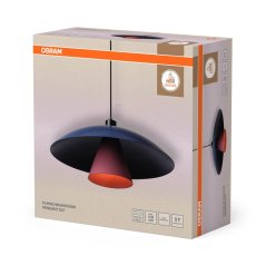 Stropná závesná lampa E27 modrá ružová Decor Flying Mushroom Osram