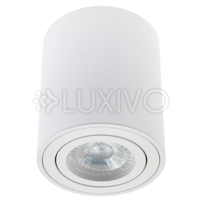 Prisadené halogénové bodové svietidlo AMAT-M - GU10 - LUMILED okrúhle biele 84 mm