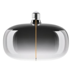 LED dekoratívna žiarovka E27 4W = 6W 60lm 1800K teplá 320° dymová filament stmievateľná vintage 1906 Osram