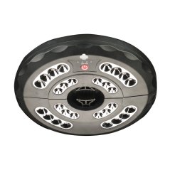 Nabíjacia lampa pod dáždnik čierna IP44 Birrra Sanico Goldlux