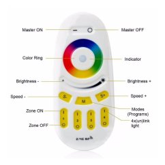 Mi-Light diaľkový ovládač pre ovládanie LED osvetlenia
