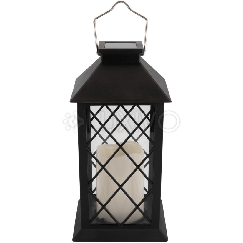 LED solárna záhradná lampa LIRIO Závesná lucerna 28cm LUMILED