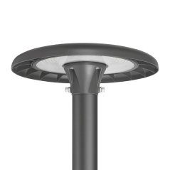 Uličná parková záhradná lampa LED 120W 16800lm CCT 90° 0, 53A čierna VIDEX