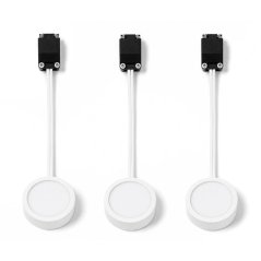 3x svietidlo zapustené LED stropné bodové zapustené 3W 250lm CCT bodové svietidlo biela PUCK Ledvance