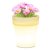 Záhradná lampa LED Solar White Flower Pot 4000K Neutral GOLDLUX (Polux)
