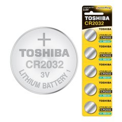 Špeciálna lítiová batéria TOSHIBA CR 2032 3V Blister 5ks