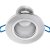 Stropné svietidlo 5W LED DOWNLIGHT DEEP Round 4000K 400lm Silver