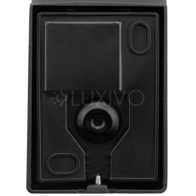 LED vonkajšie nástenné svietidlo čierne Nástenné svietidlo 10W 4000K IP44 LOGIA LUMILED