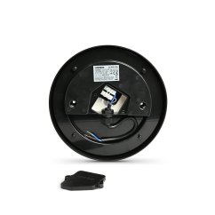 Stropné svietidlo LED 15W 1125lm 5000K neutrálna 120° IP65 IK07 nástenné čierna VIDEX