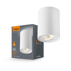 Stropné svietidlo HALOGEN SPOT pre povrchovú montáž 1x GU10 Moving white Videx