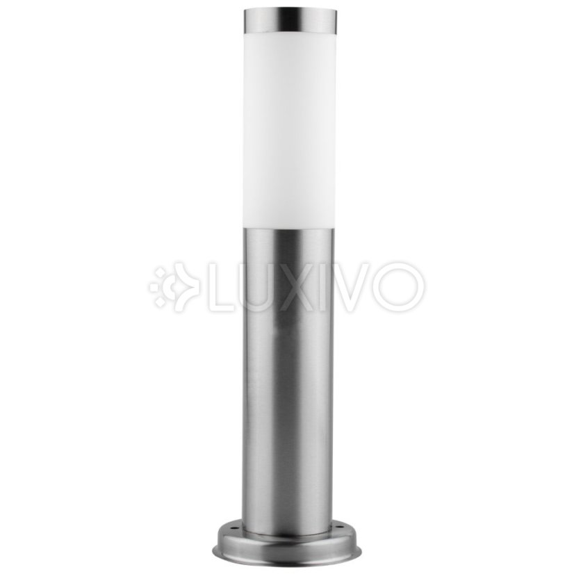 Vonkajšia záhradná lampa E27 INOX PIPE 45cm Lilium Lumiled