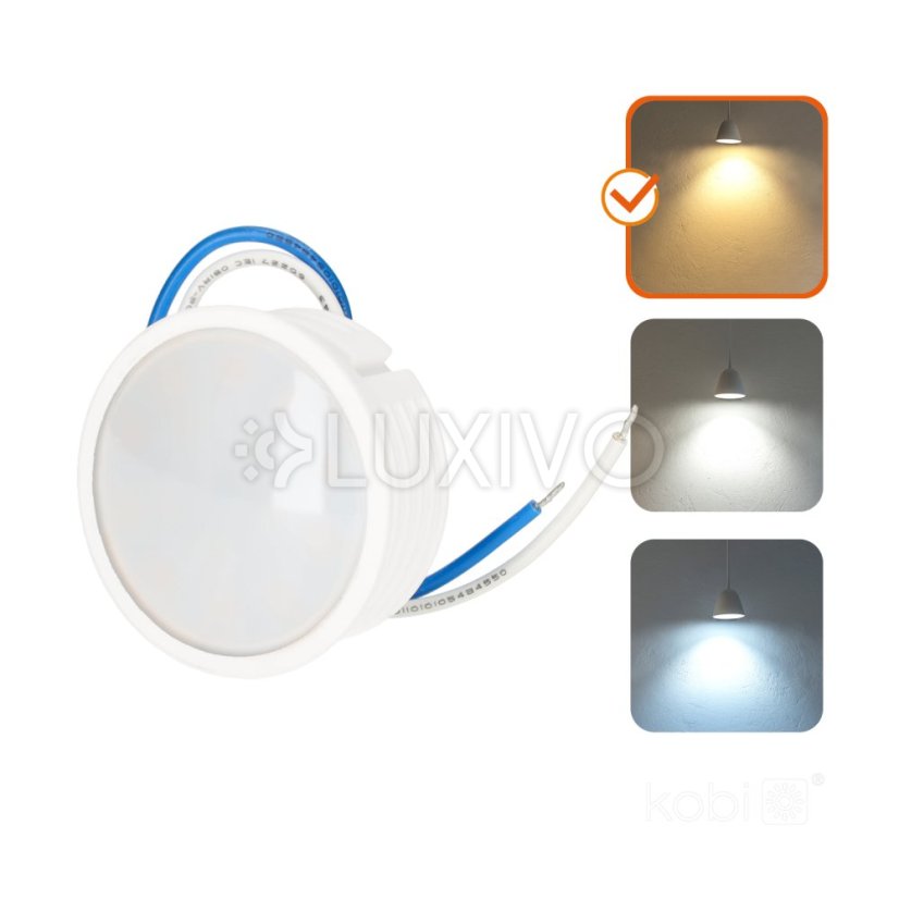 Vklad do svietidla LED žiarovka modul INSERT reflektor 5W 450lm 3000K teplá 120° mliečny Kobi