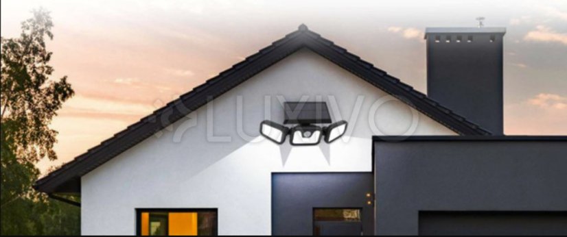 Solárne svetlomety 74x LED 15W 450lm Studený senzor pohybu IP65