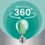 Žiarovka LED E27 A60 4, 9W 1055lm = 75W 4000K neutrálna 360° filament KLASA A LUMILED