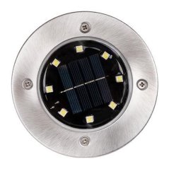 Sada 4x záhradná lampa 8x LED 0,8W SOLAR DOGRUNT s krytím IP54