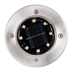 Sada 4x záhradná lampa 8x LED 0,8W SOLAR DOGRUNT s krytím IP54