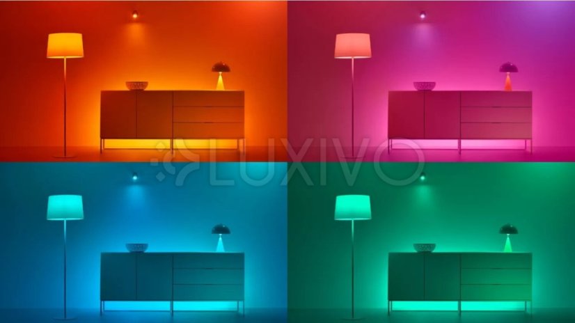 2x LED žiarovka E14 Candle C37 4,9W = 40W 470lm 2200-6500K RGB + TW Smart SMART WiFi Bluetooth App WiZ