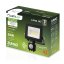 LED reflektor ZUNA2 20W 1800lm 4000K IP44 Black Senzor pohybu LUMILED