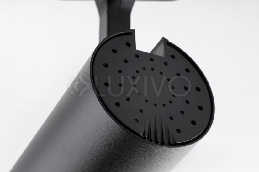 GU10 BLACK reflektor na prípojnice pre jednofázové prípojnice Nastaviteľné svietidlo na prípojnice SPOT Lamp