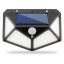 Solárne reflektory LED Halogénová záhradná lampa 6500K IP65 Senzor pohybu a súmraku VERIS LUMILED
