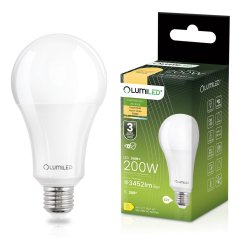Žiarovka LED E27 A67 24W = 200W 3452lm 3000K teplá 260° LUMILED