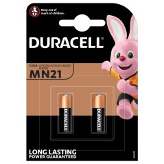 Špeciálne batérie DURACELL MN21 A23 V23GA 12V Blister 2ks