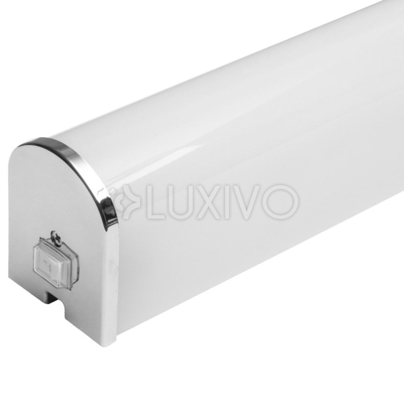 Nástenné svietidlo kúpeľňové 15W 1720lm 4000K neutrálna biela chróm IP44 ALEX