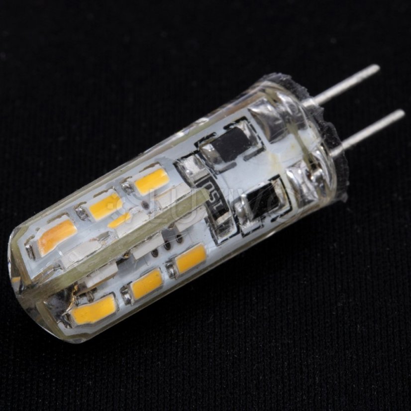 LED žiarovka G4 s päticou 2W = 20W 200lm 3000K teplá 270° LUMILED