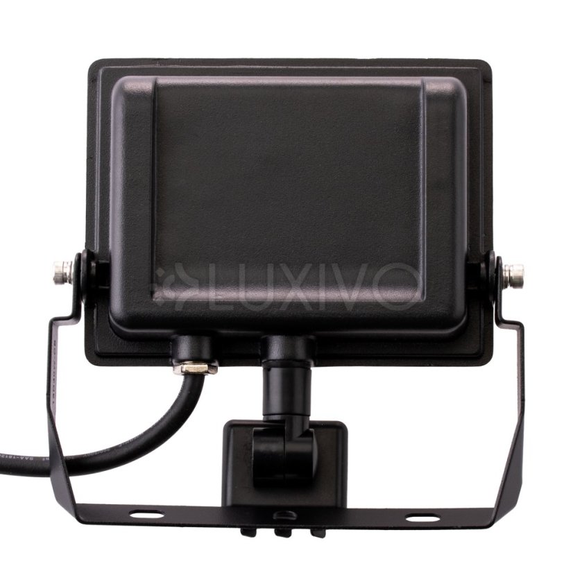 LED reflektor ZUNA2 30W 2700lm 4000K IP44 Black Senzor pohybu LUMILED