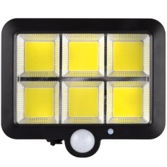Solárne reflektory LED Halogénová záhradná lampa 6500K IP65 Senzor pohybu a súmraku DECRO LUMILED