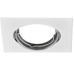 OPIN GOLDLUX (Polux) POHYBLIVÉ stropné svietidlo QUADRAT WHITE STEEL