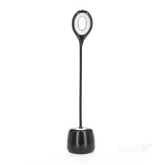 Stolová LED lampa akumulátorová 5W 180lm čierna Lusia LED2B
