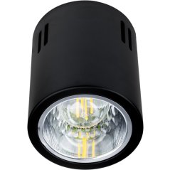 Stropné svietidlo APUS 10 Spot TUBA Black E27