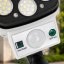 Solárna záhradná lampa LED kamera atrapa LEMER 6500K IP44 Lumiled
